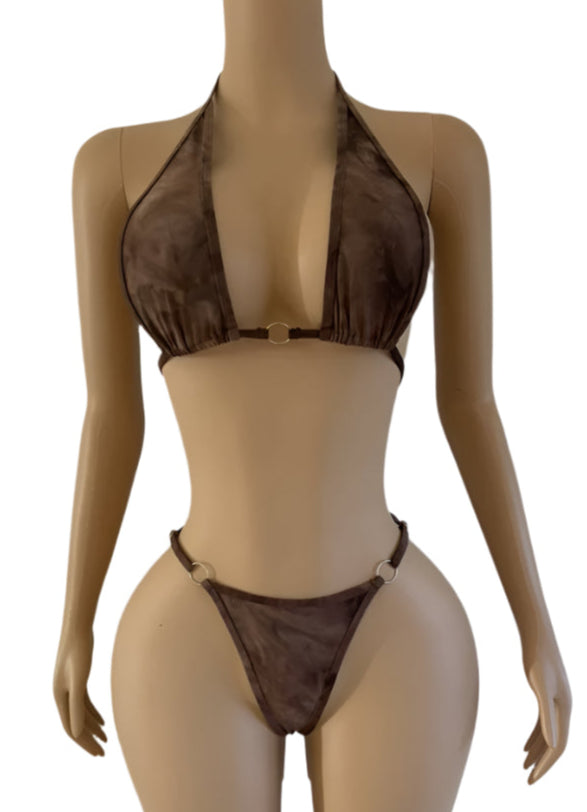 Chocolate Bikini Set