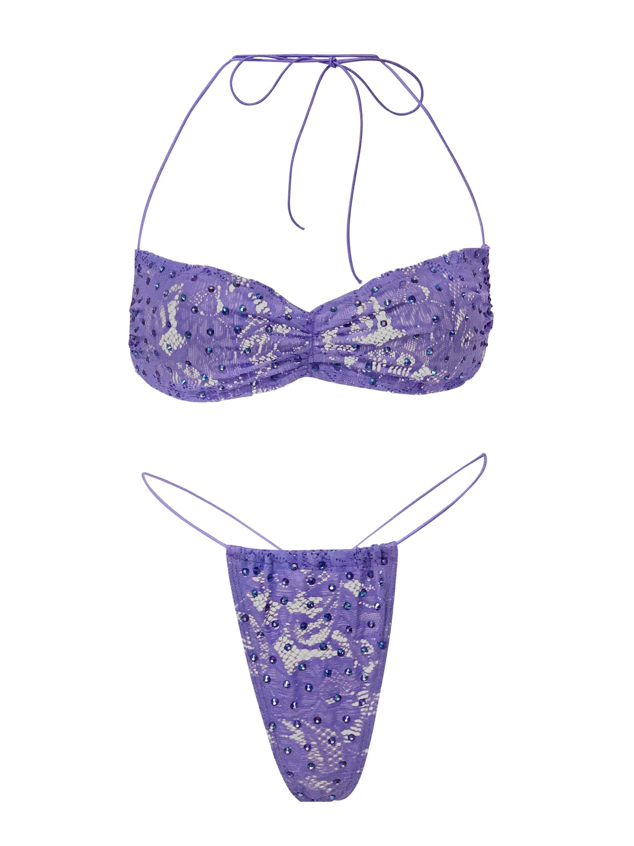 Paris Bustier Set Lilac