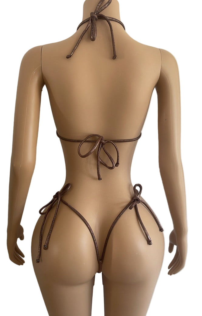 Bronzed Snake Set