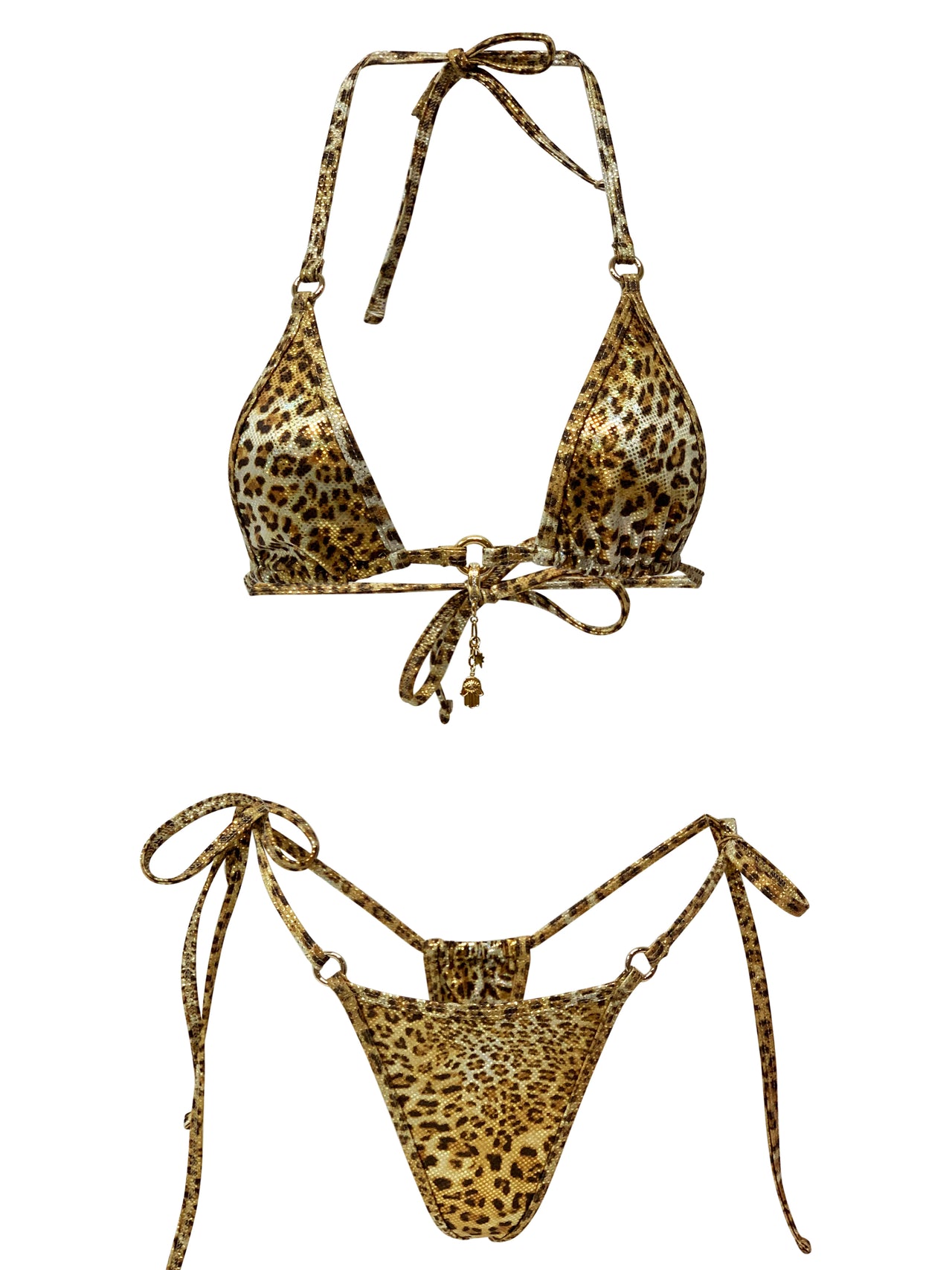 Cheetah Charm Bikini Set