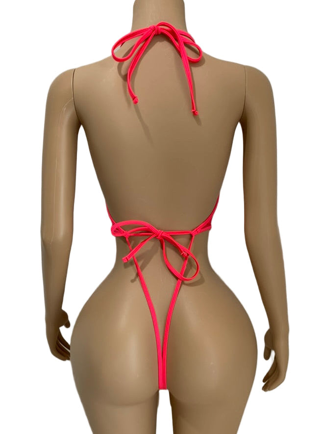 Red Lace Luna Bodysuit