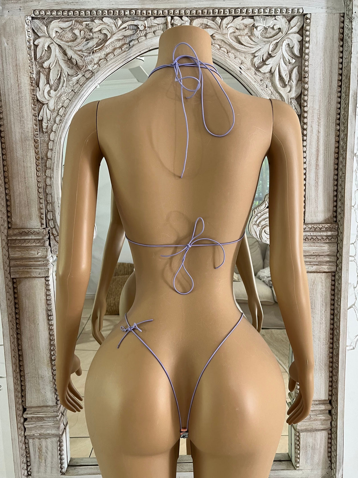 Micro string printed pucci