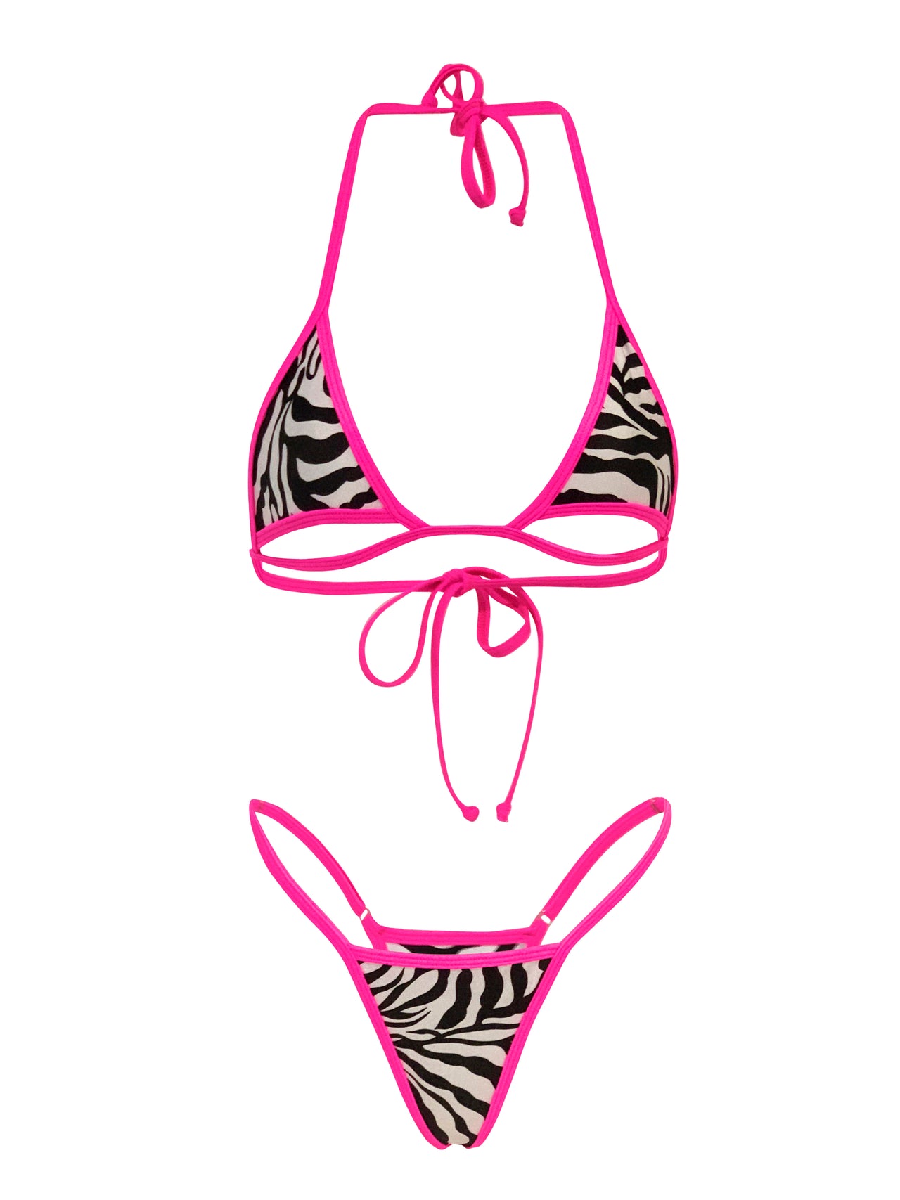 Wild Pink Zebra