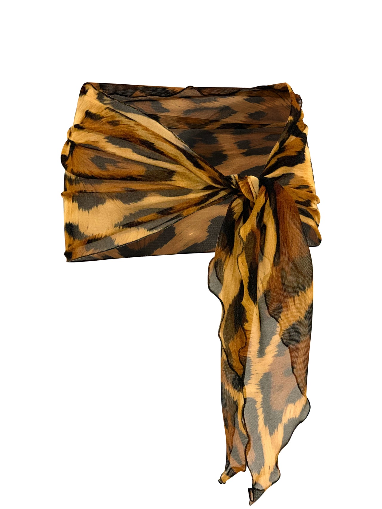 Wrap Skirt Leopard
