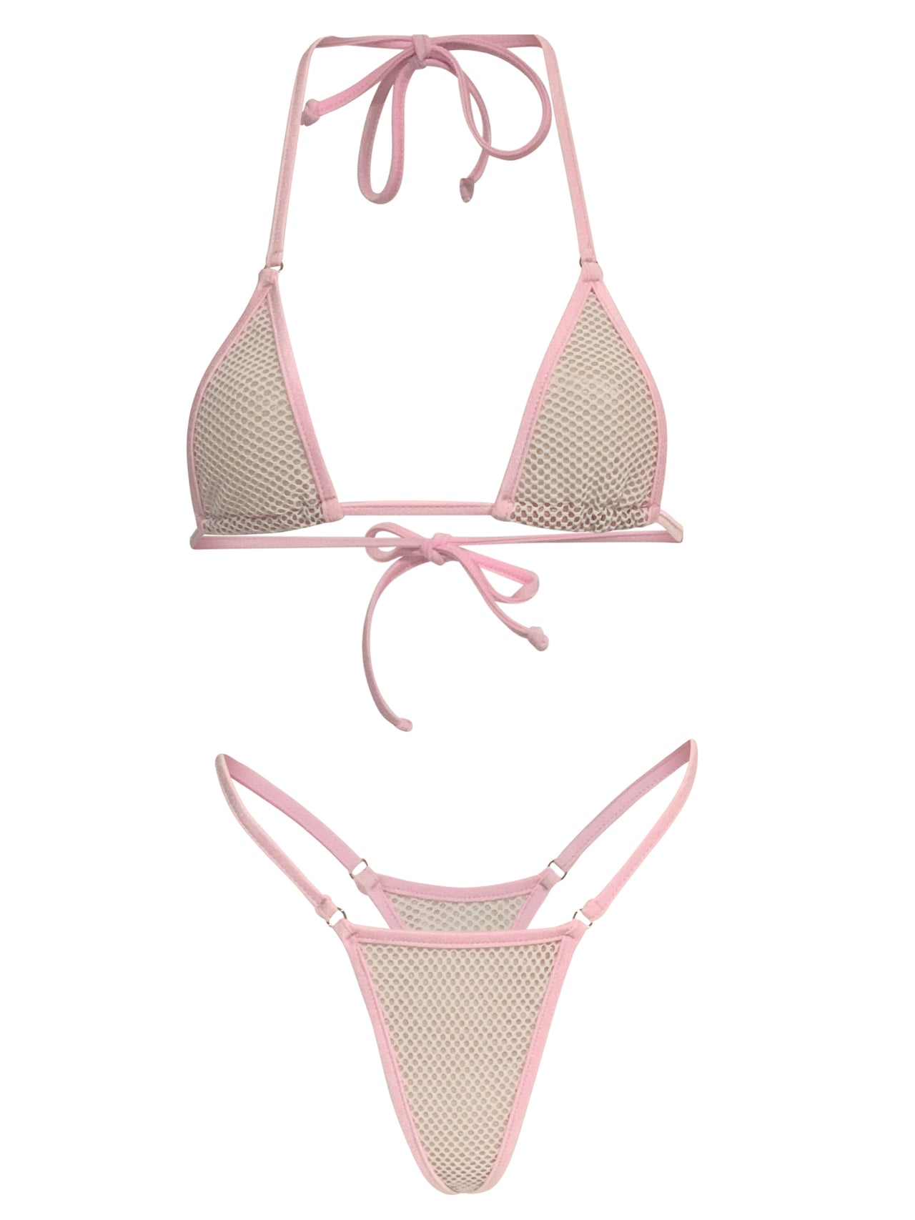 White/Pink Net Set