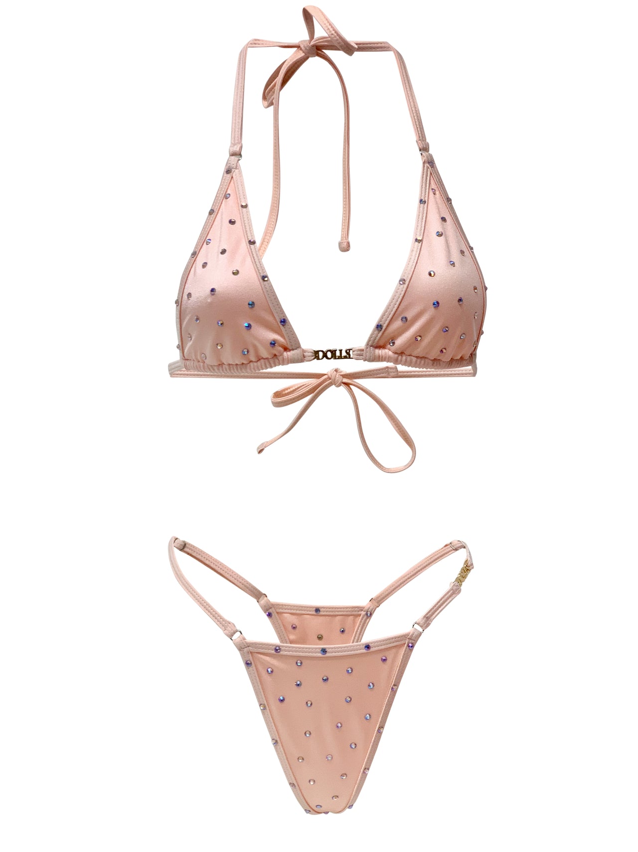 Peach Dolls Bikini Set