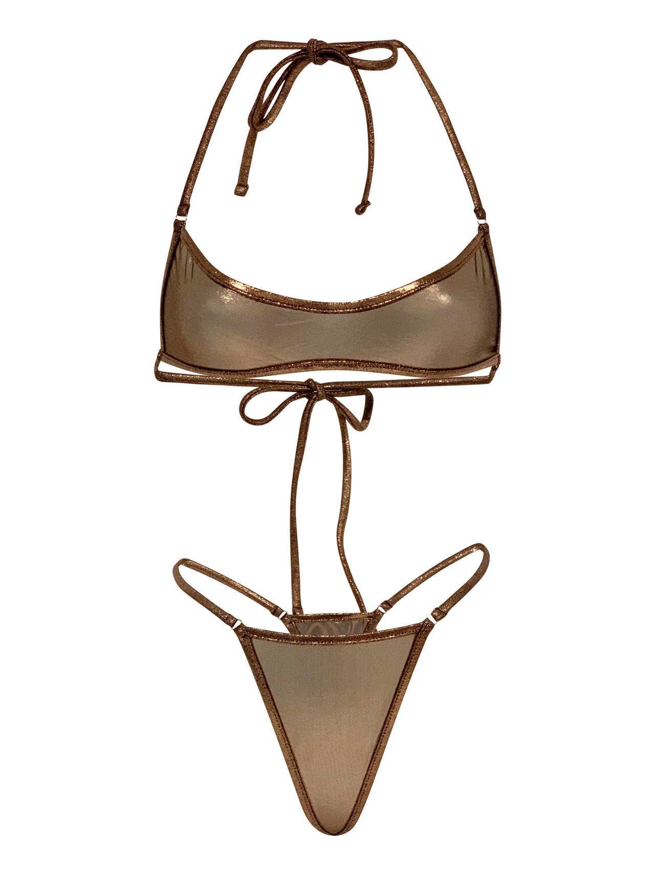 Sheer halter set Coco