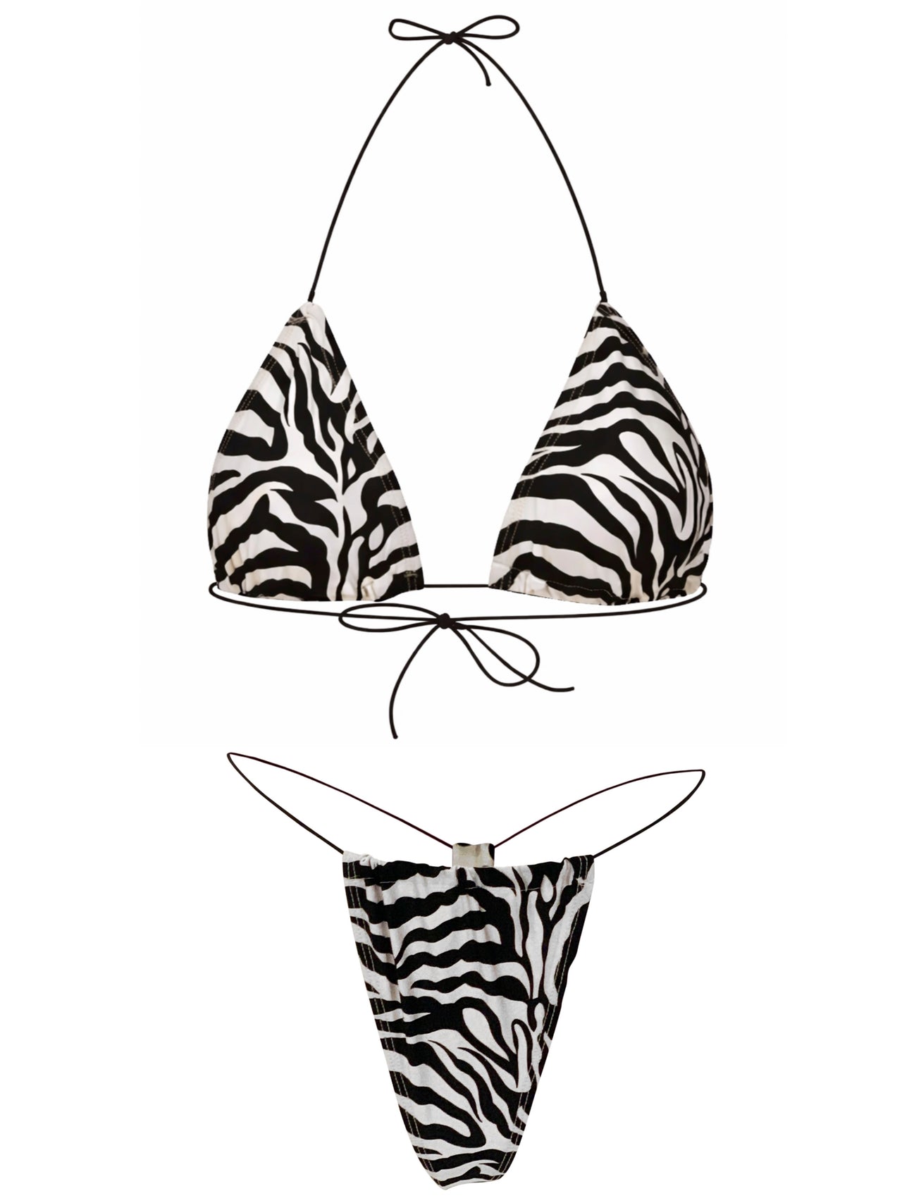 Zebra Malibu Bikini Set